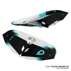 Wing Pulse Aramid CZ - Aramid CZ 7 m² / Sky blue Second Hand 15599
