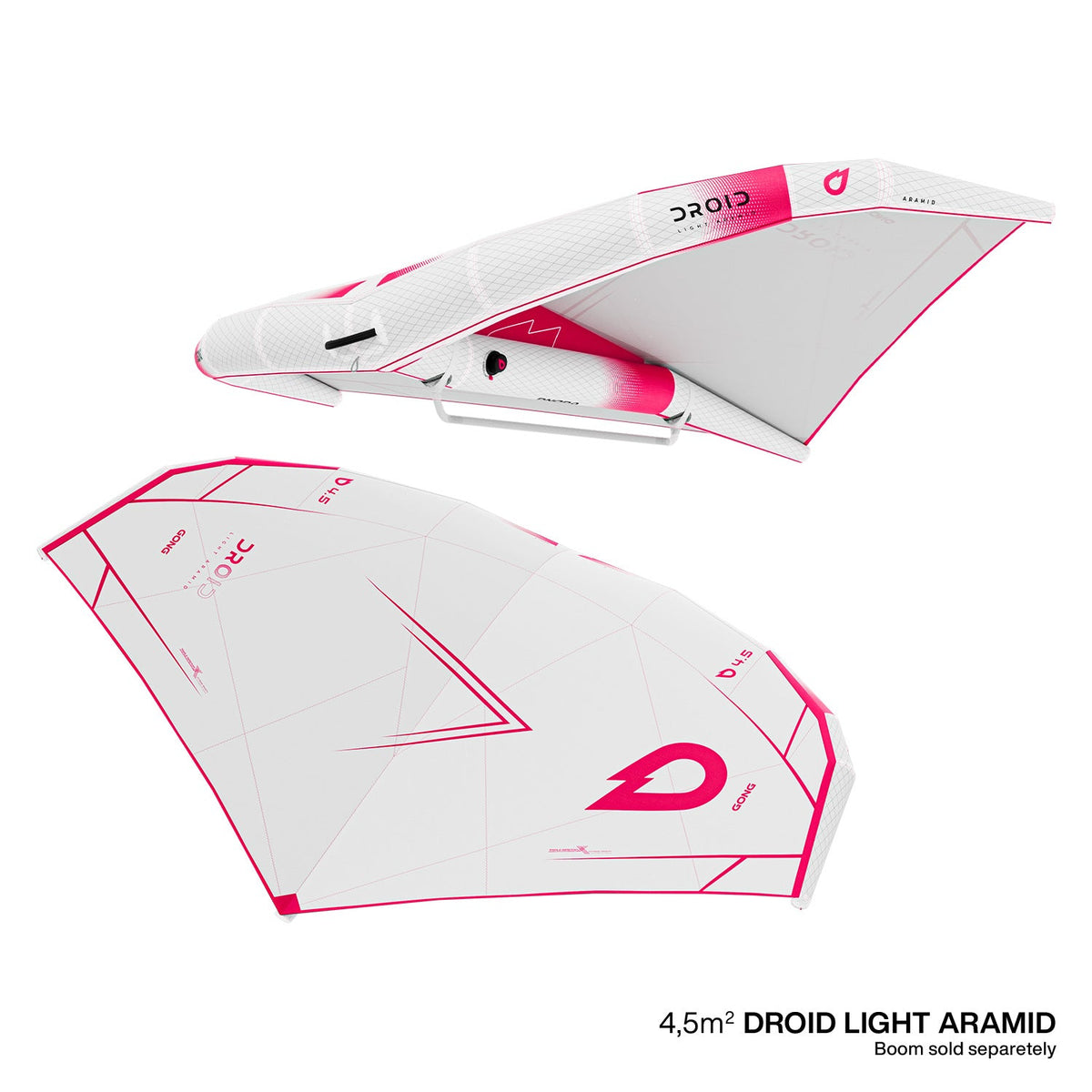 Wing Droid Light - Aramid Light 5 m² / White Pink Occasion 14798