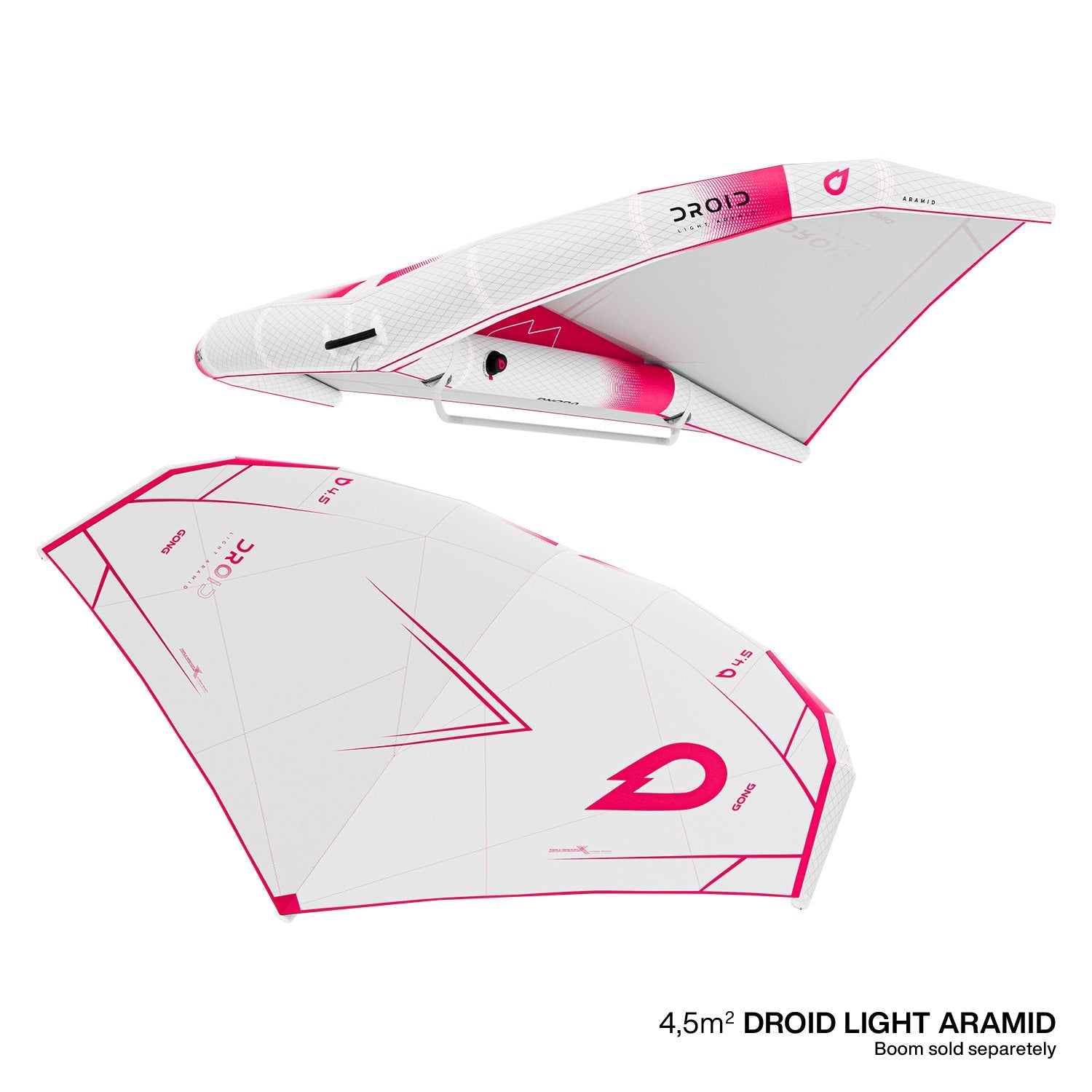Wing Droid Light - Aramid Light 5 m² / White Pink Occasion 14798