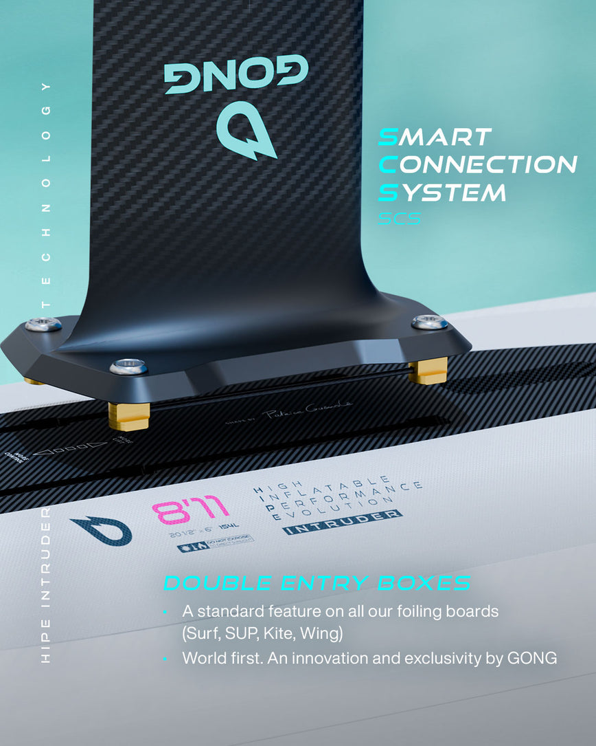 GONG | SUP foil Board Inflatable HIPE Intruder