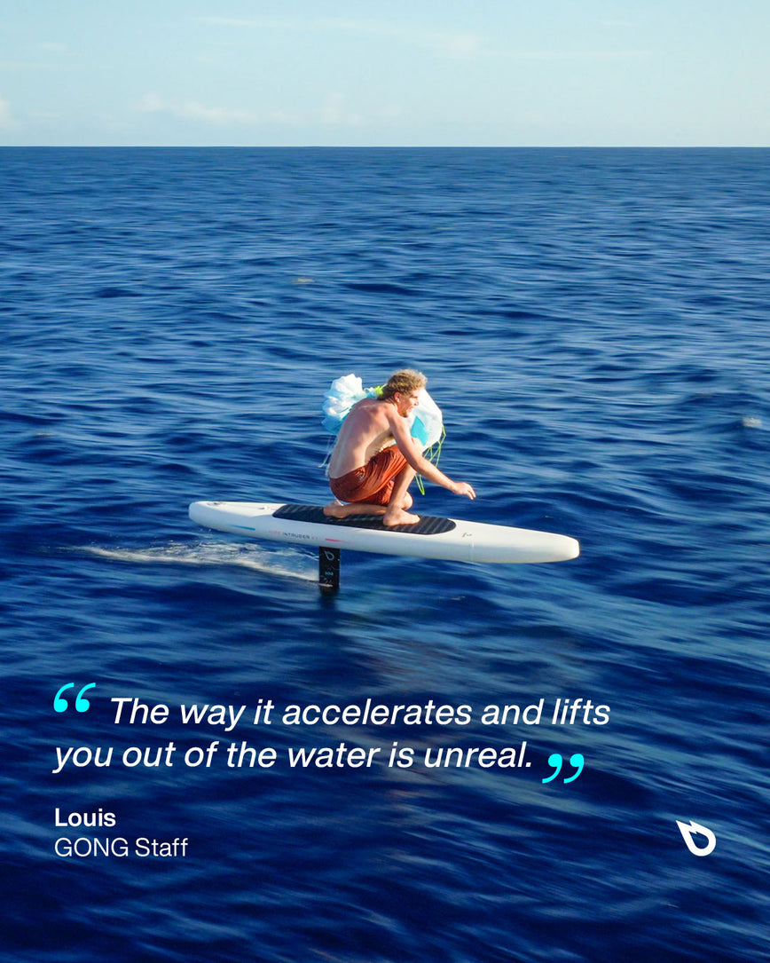 GONG | SUP foil Board Inflatable HIPE Intruder