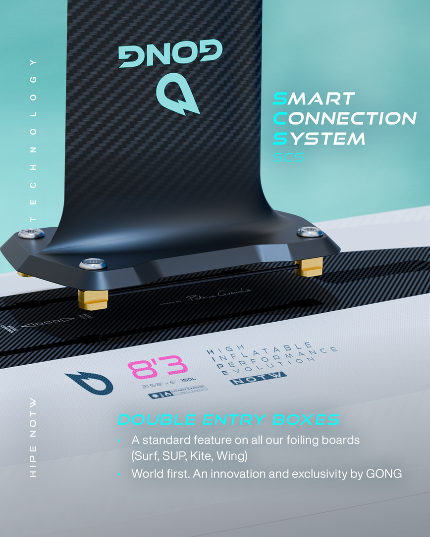 GONG | SUP foil Board Inflatable HIPE NOTW