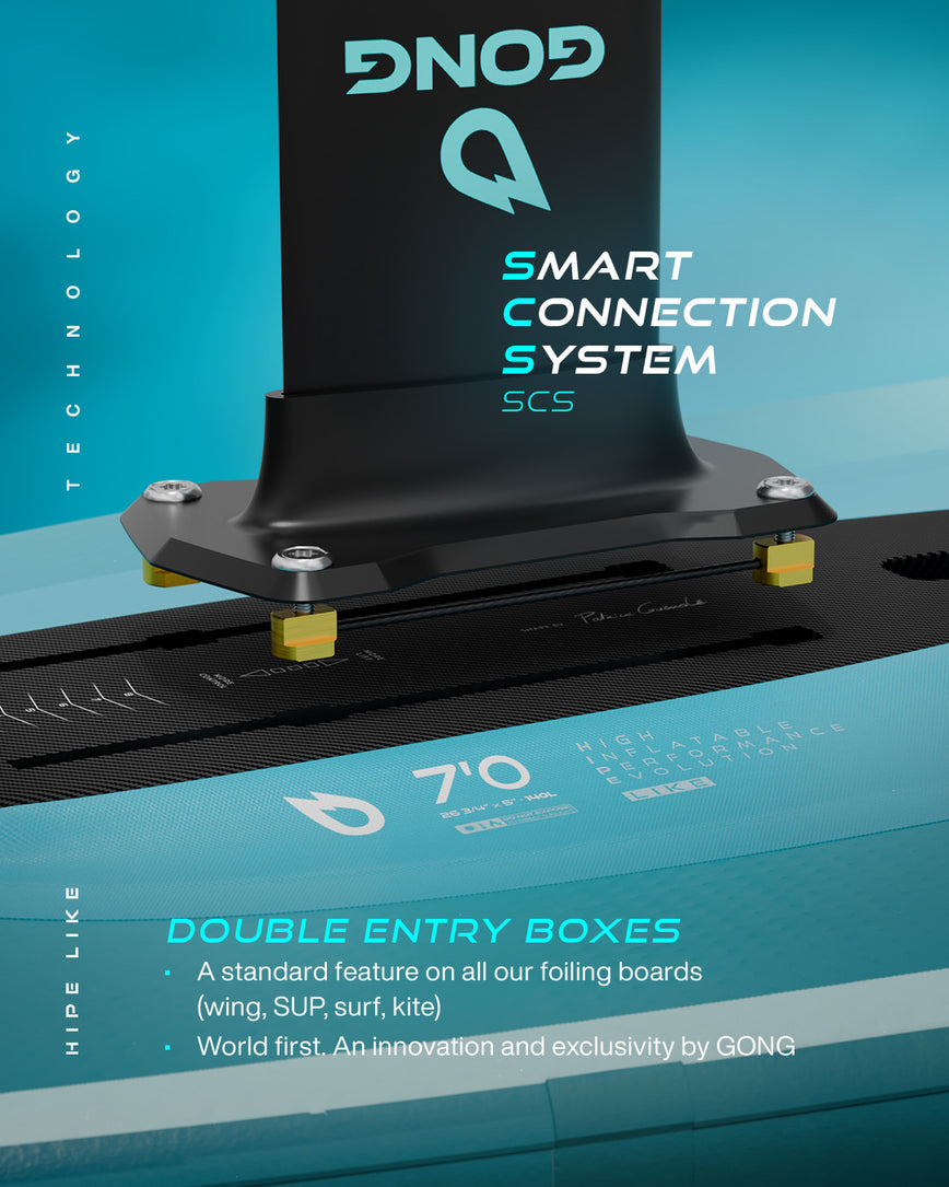 GONG | Pack Wing foil Board Inflatable HIPE Like