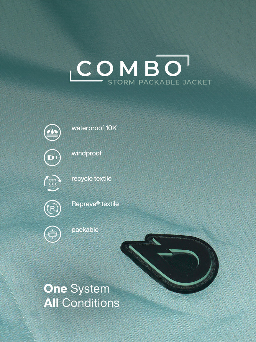 GONG | Storm Packable Combo Outerwear Jacket