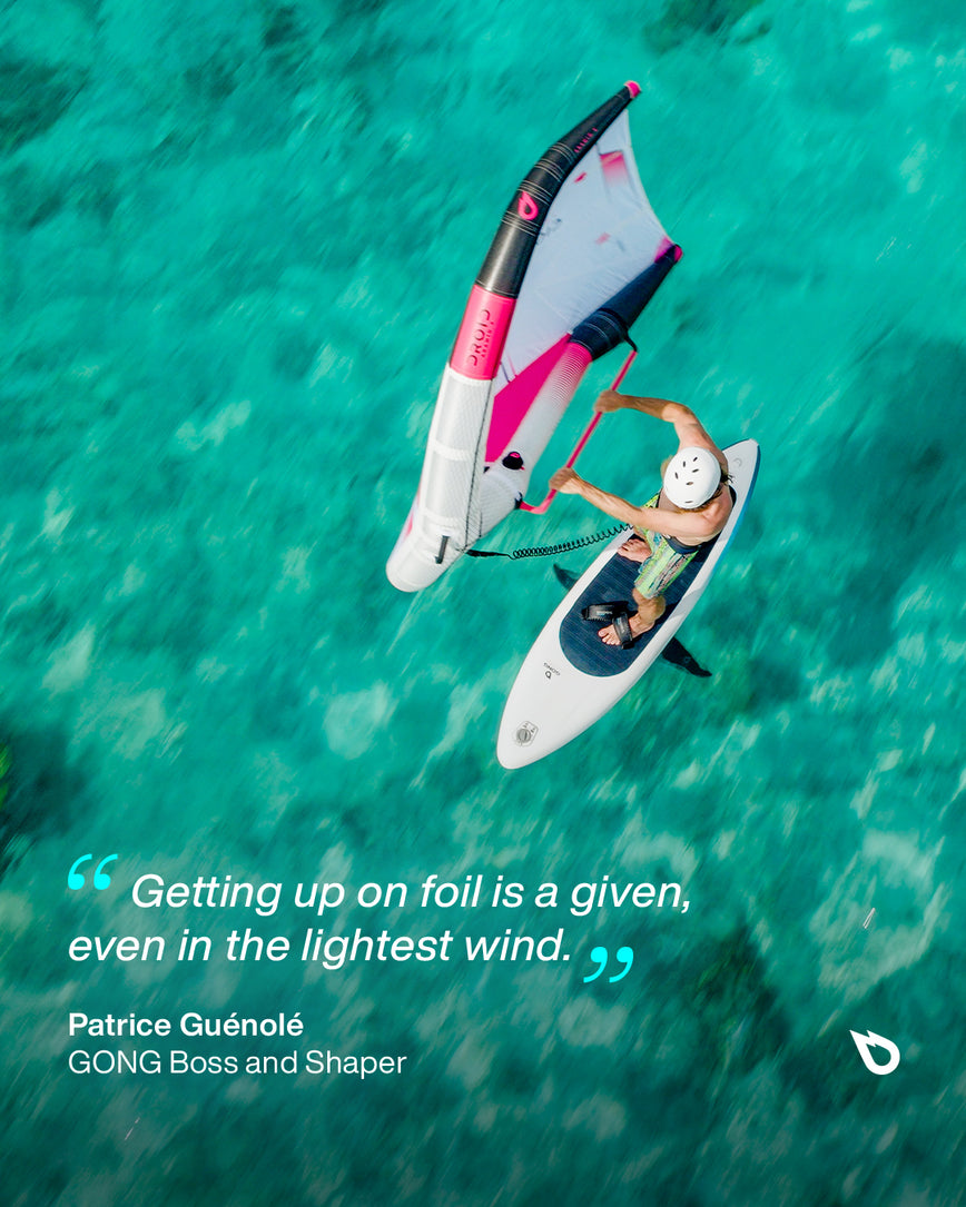 GONG | Wing foil Board Inflatable HIPE Cruzader