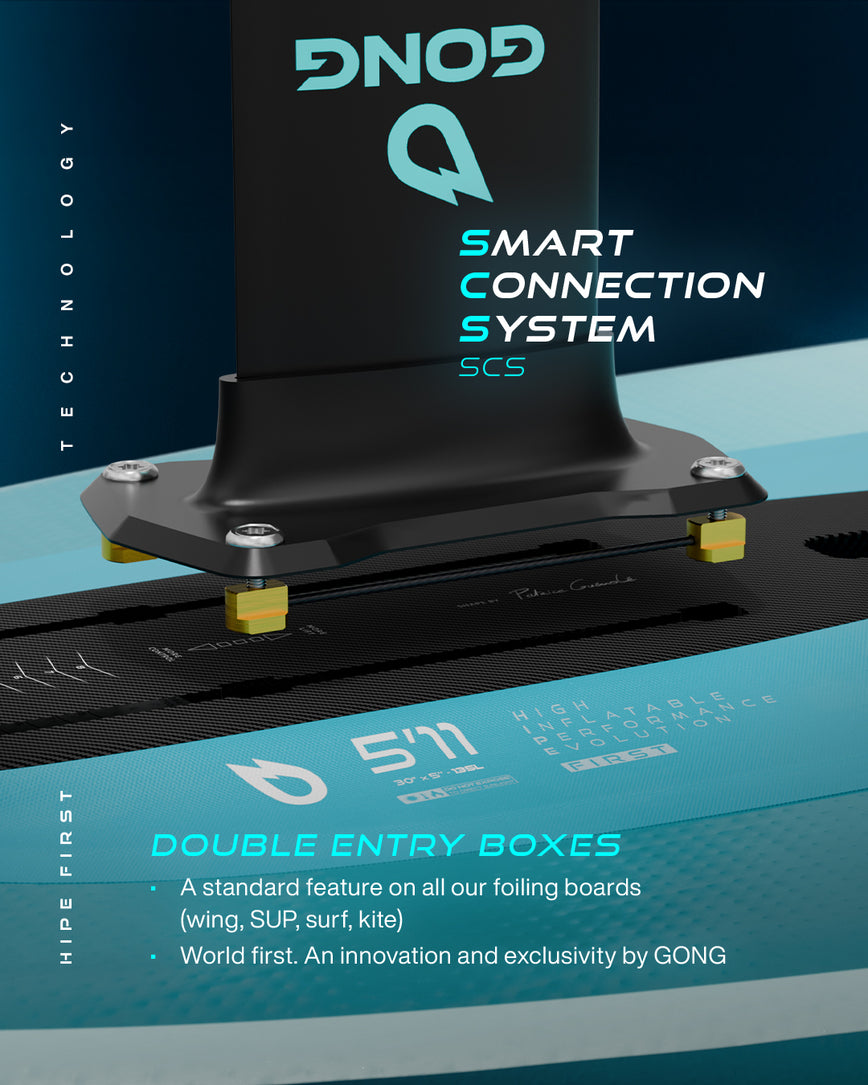 GONG | Wing foil Board Inflatable HIPE First
