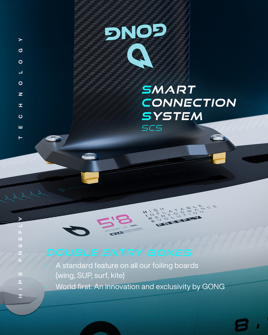 GONG | Wing foil Board Inflatable HIPE Freefly