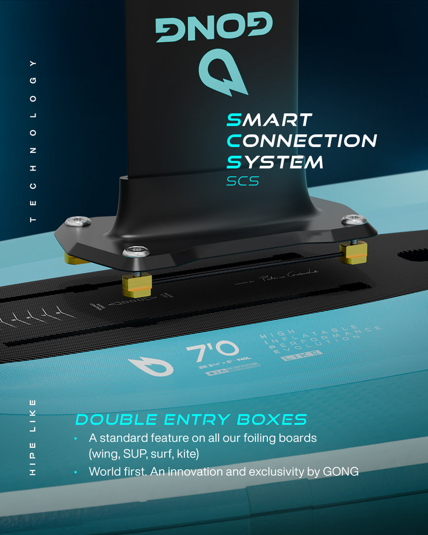 GONG | Wing foil Board Inflatable HIPE Like