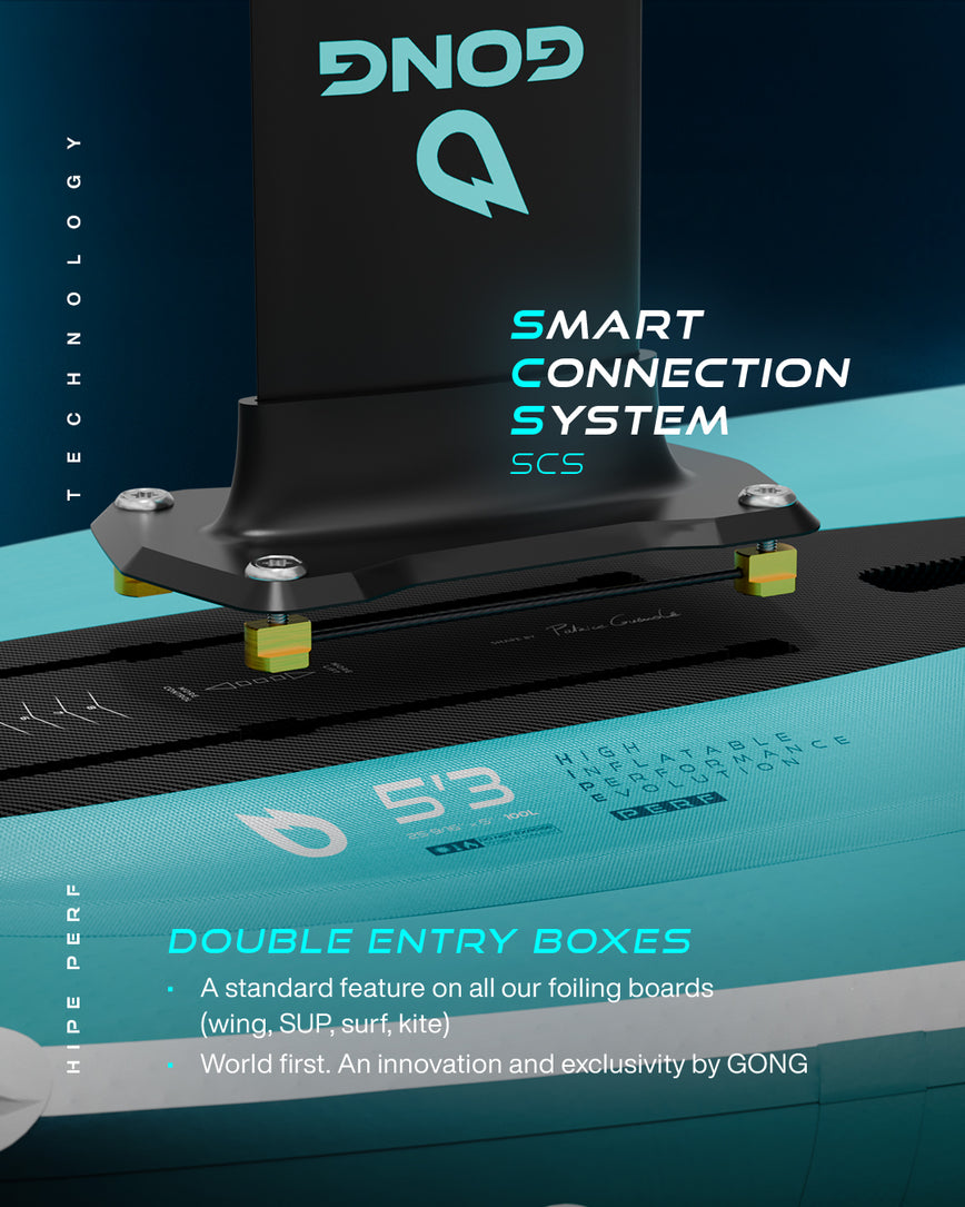 GONG | Wing foil Board Inflatable HIPE Perf