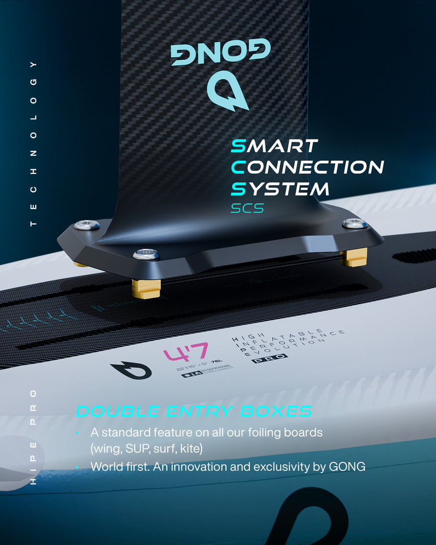 GONG | Wing foil Board Inflatable HIPE Pro