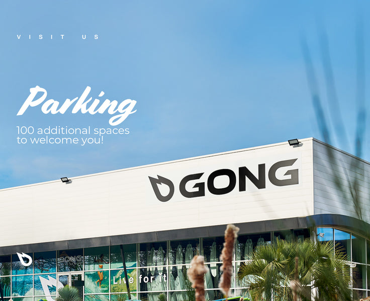 GONG SPACE CENTER: 100 NEW PARKING SPACES!