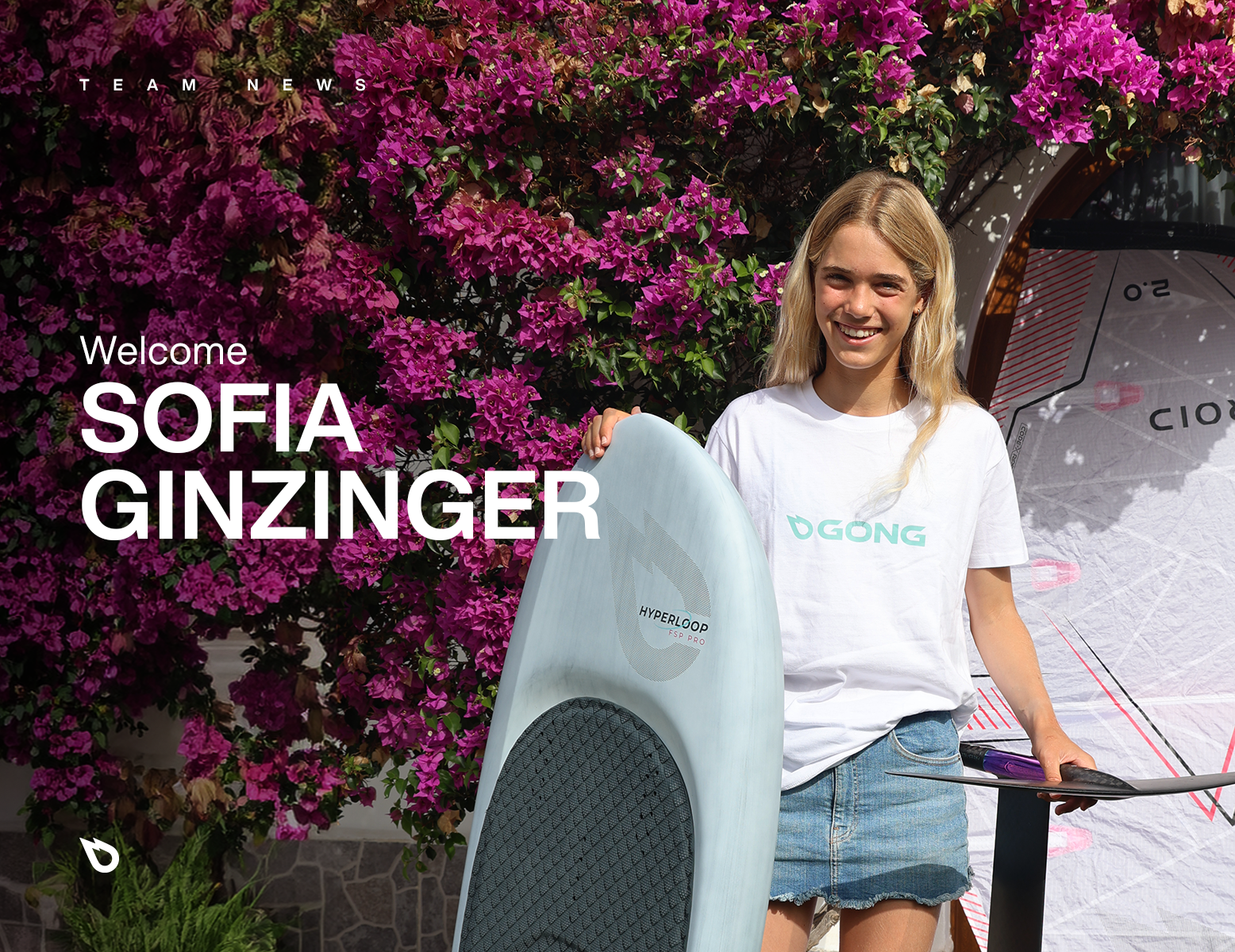 TEAM NEWS : SOFIA GINZINGER REJOINT LE TEAM