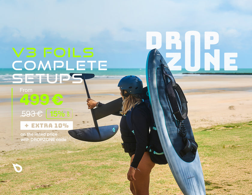 GREAT DEAL : 15%+10% SUR DES FOILS V3 COMPLETS !