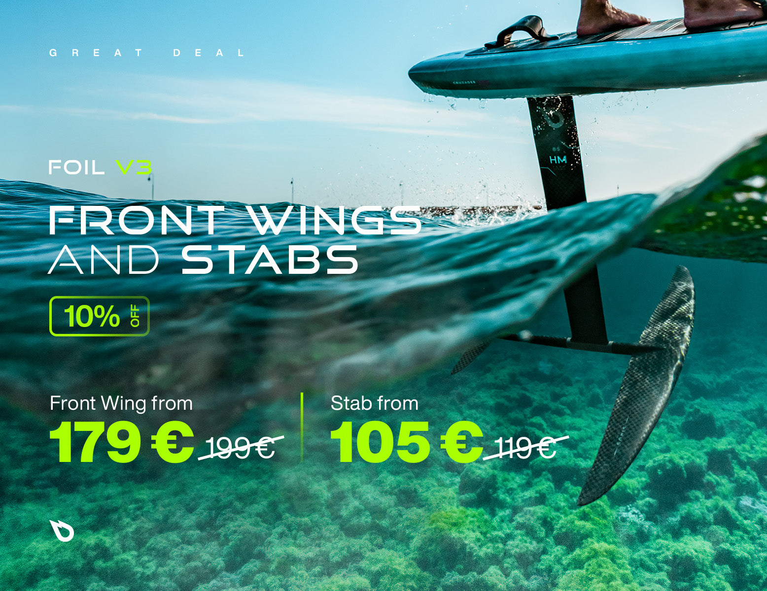 GREAT DEAL : -10% SUR LES FOILS V3 !