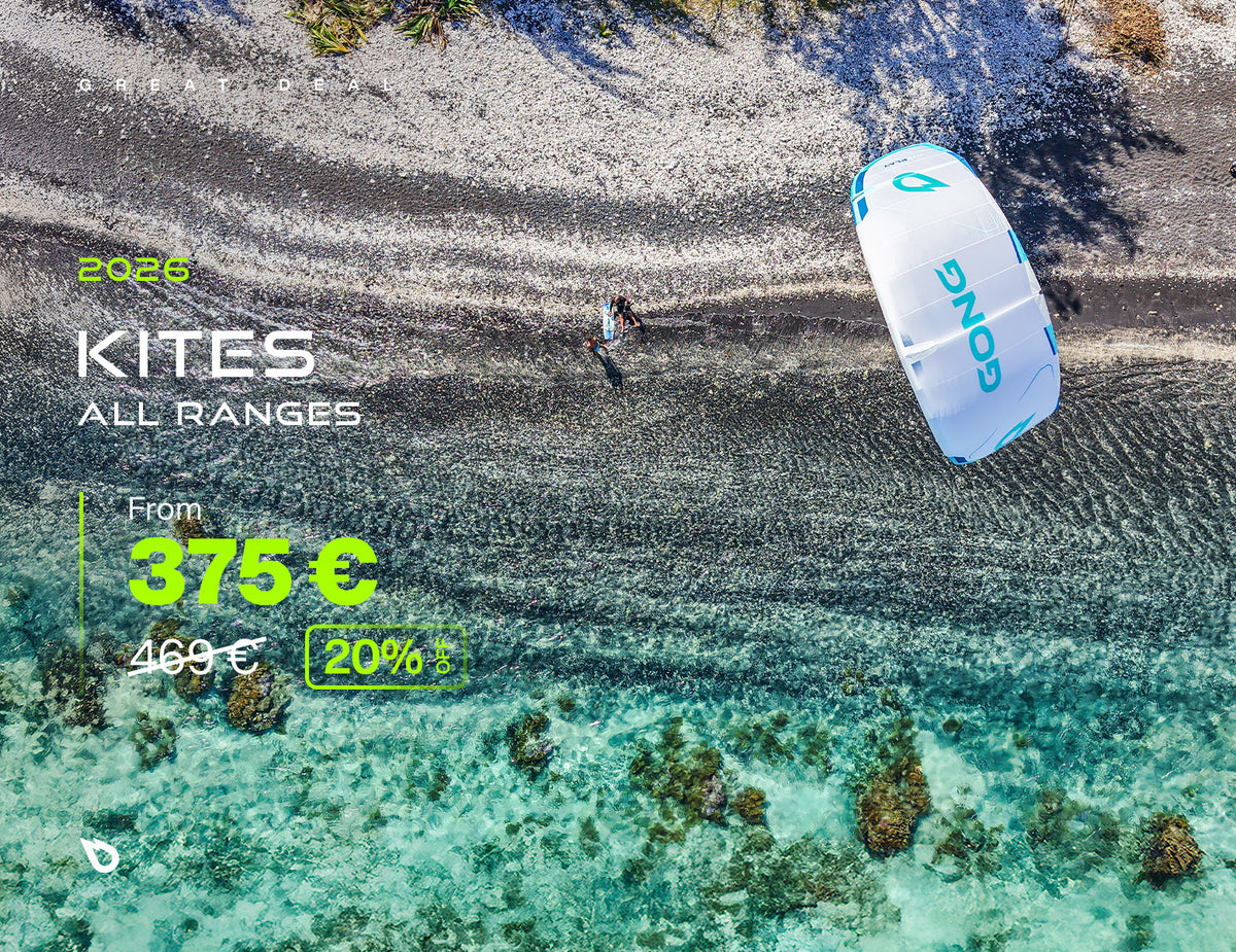 GREAT DEAL : -20 % SUR LES KITES GONG 2026 !