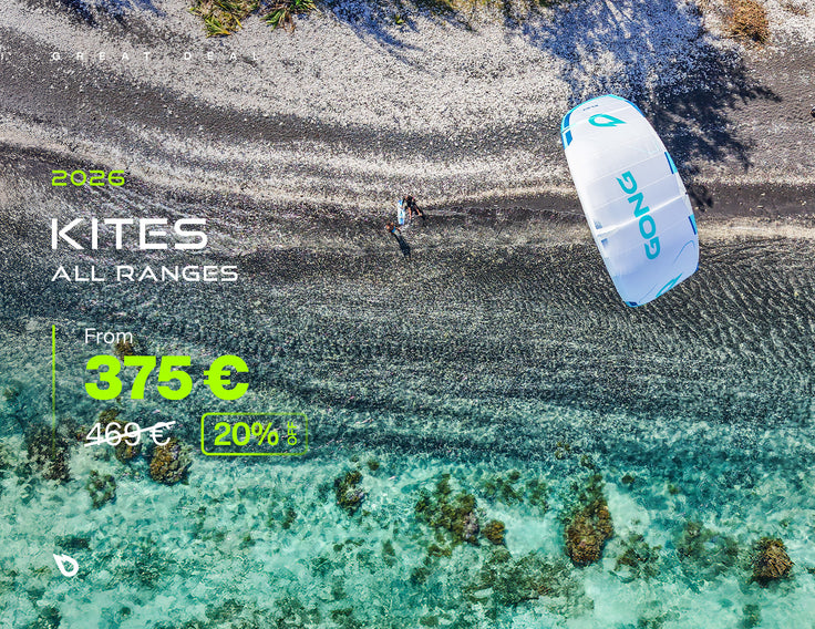 GREAT DEAL : -20 % SUR LES KITES GONG 2026 !