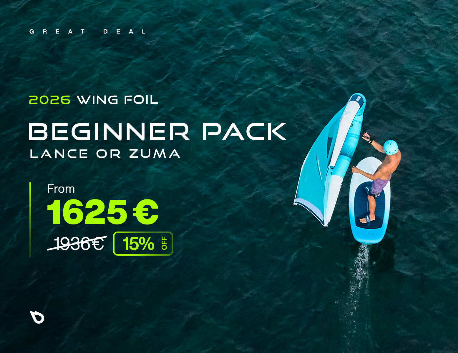 GREAT DEAL : LES PACKS WING FOIL COMPLETS QUI FACILITENT LES DÉBUTS