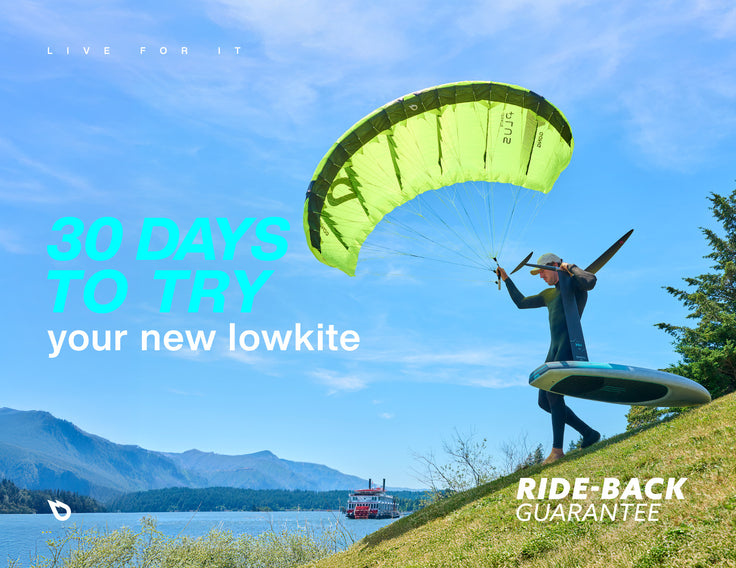 RIDE-BACK GUARANTEE : TESTEZ VOTRE LOWKITE V3