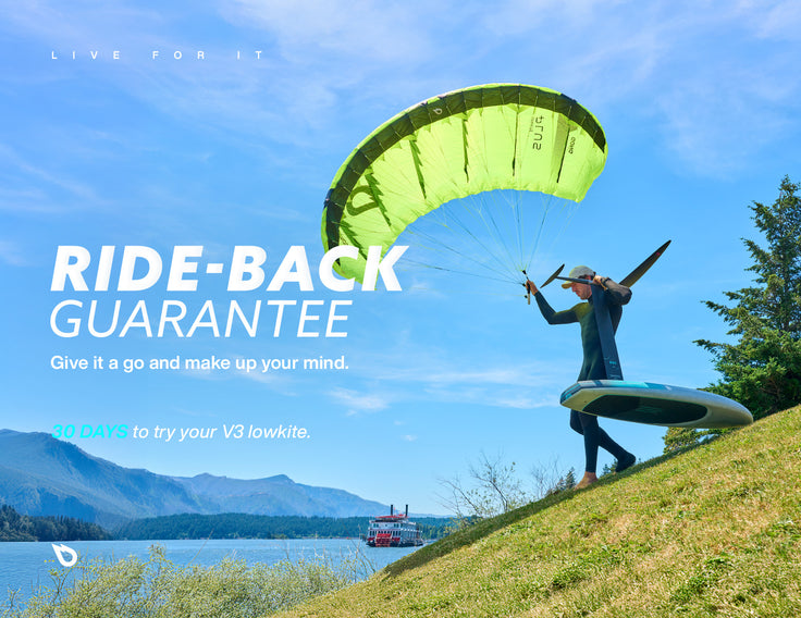 RIDE-BACK GUARANTEE: TEST YOUR V3 LOWKITE