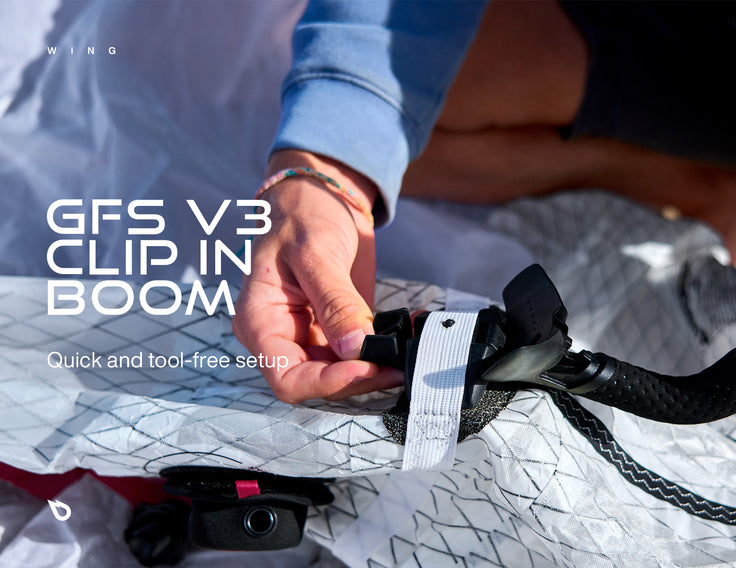GEAR: CARBON BOOM CLIP IN (GFS V3): CARBON RIGIDITY, TOOL-LESS