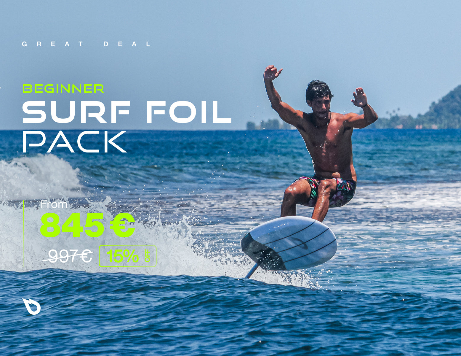 GREAT DEAL: COMPLETE PACK TO START SURF FOILING!