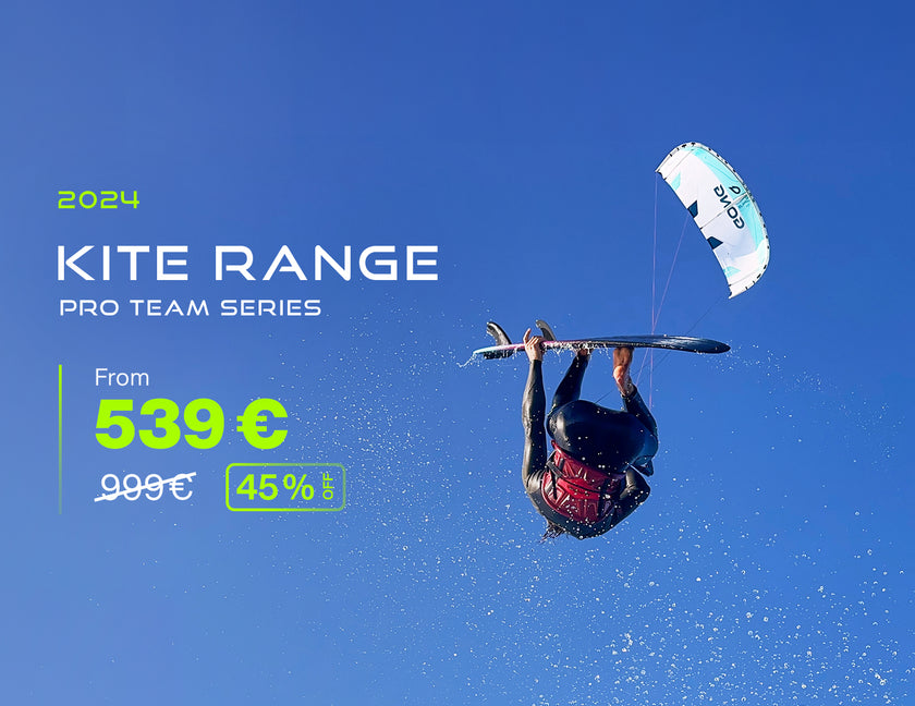 GREAT DEAL :  45% DE REMISE SUR LES KITES PRO TEAM SERIES 2024/2025