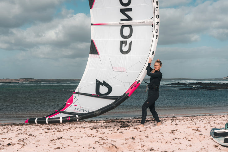 Décoller et atterrir son aile de kite