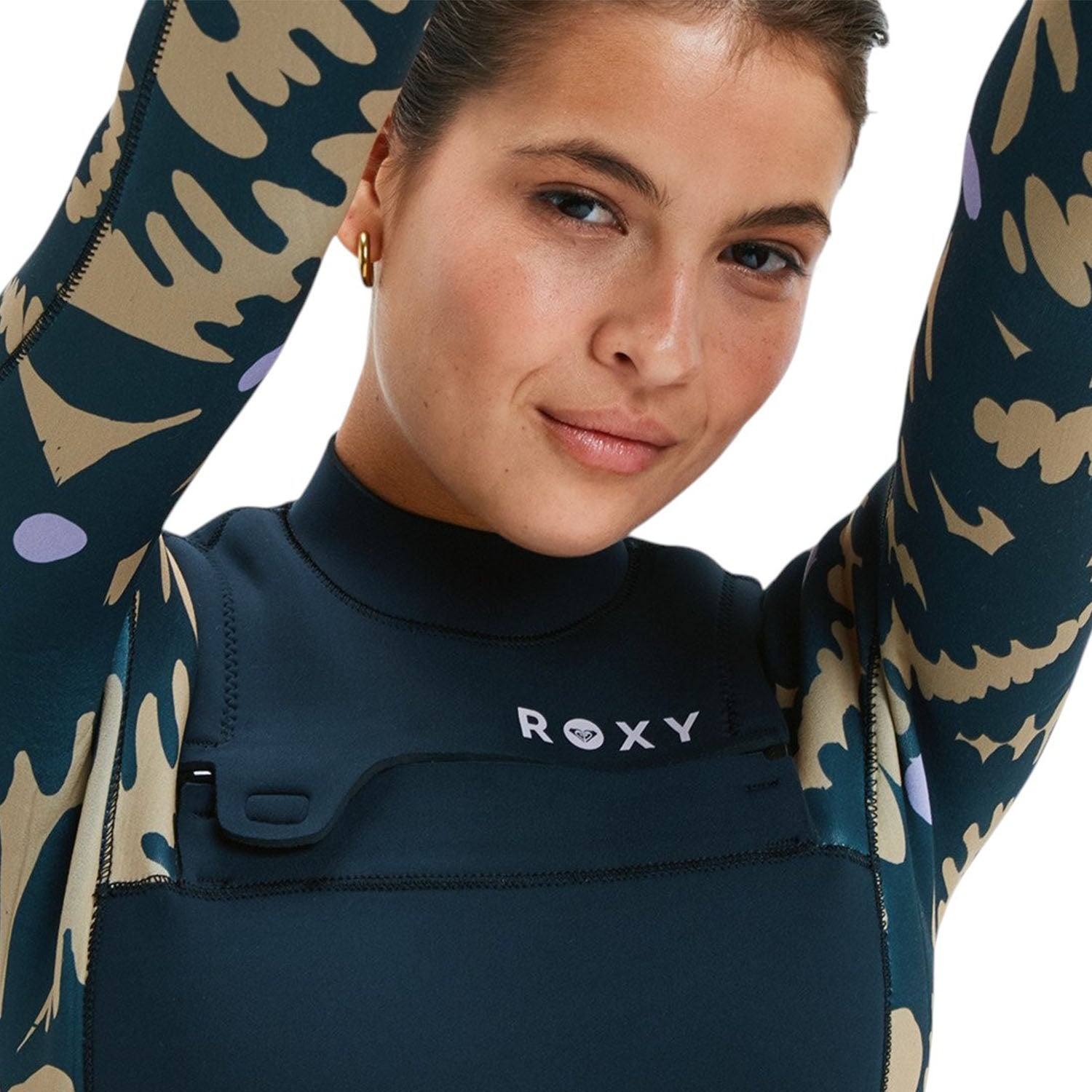 Roxy | Women Swell Natural Chest Zip Full Wetsuit - 4/3mm