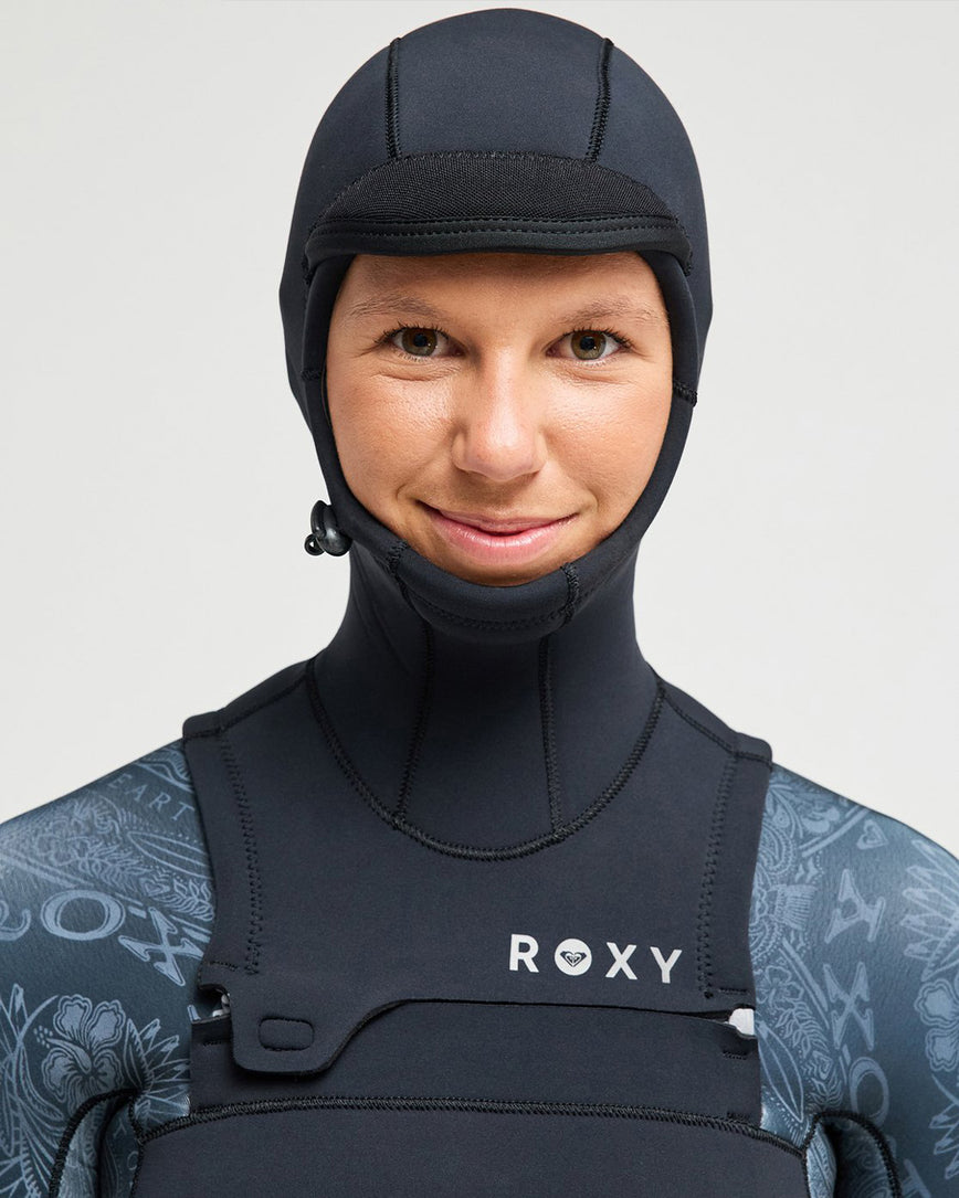 Roxy | Women Swell Natural Hooded Front Zip Full Wetsuit - 5/4mm