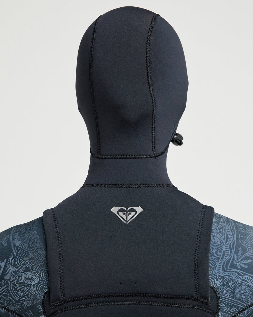 Roxy | Women Swell Natural Hooded Front Zip Full Wetsuit - 5/4mm