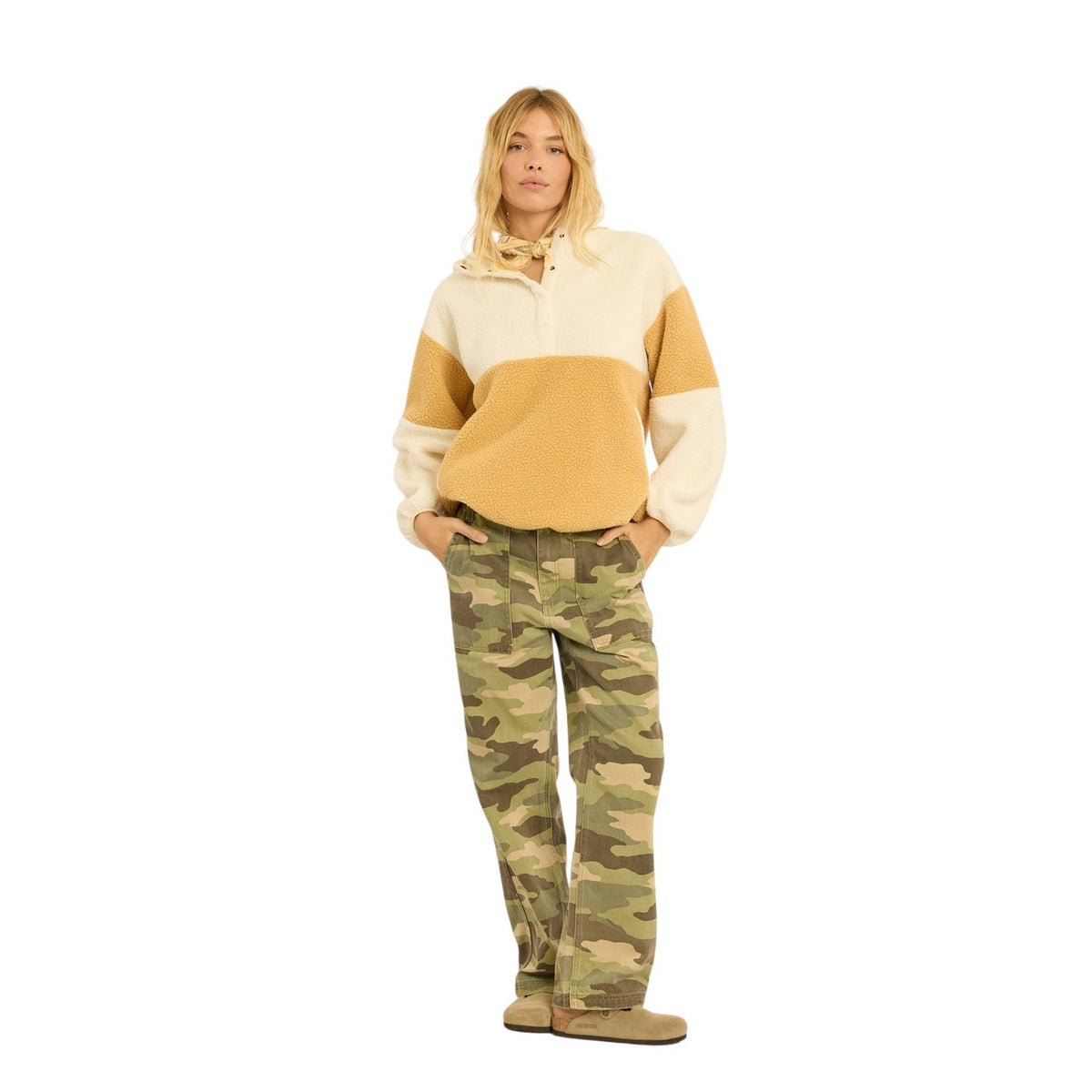 Sisstr | Women Wave Watcher Sherpa Hoodie