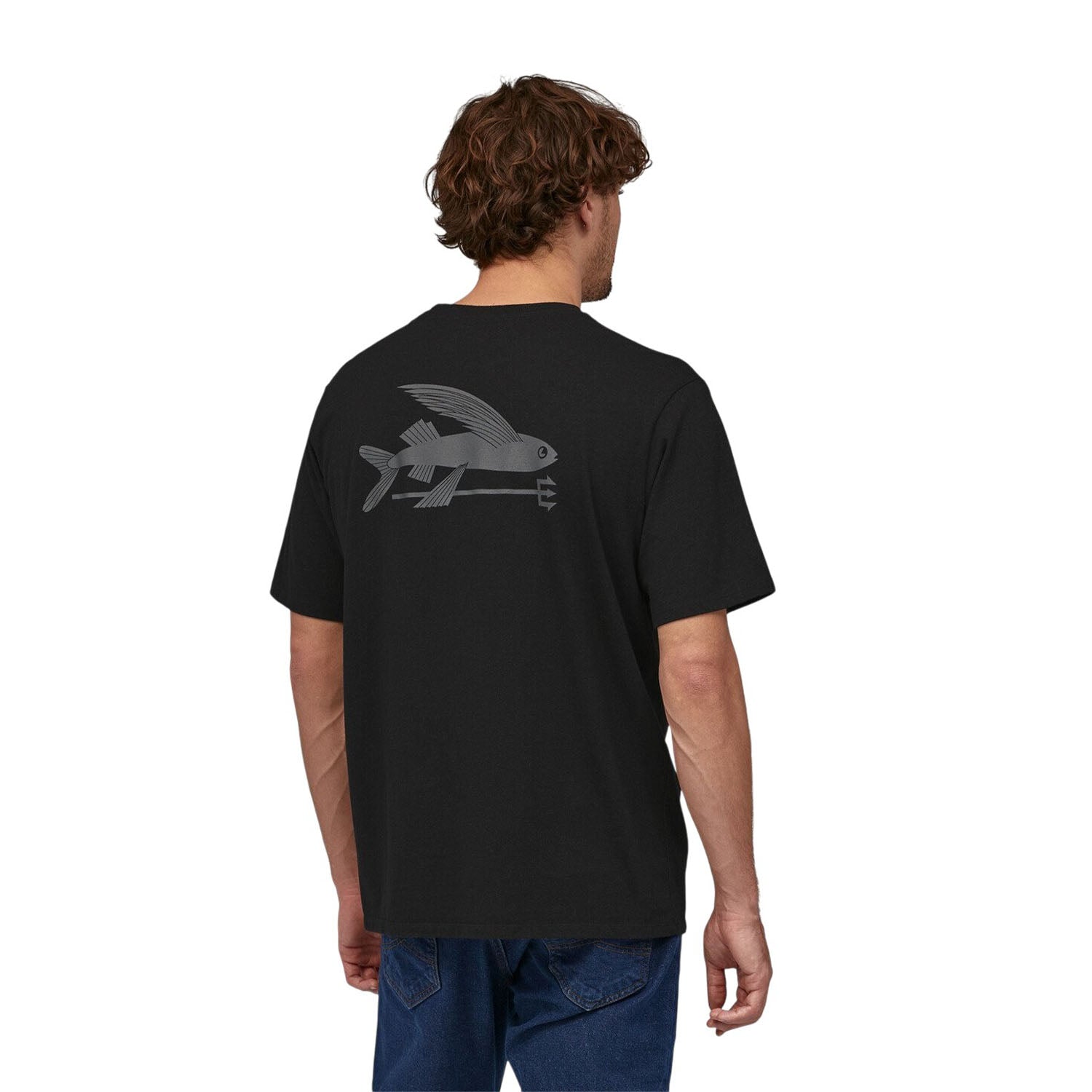 Patagonia | T-Shirt à Manches Courtes Homme Flying Fish Responsibili