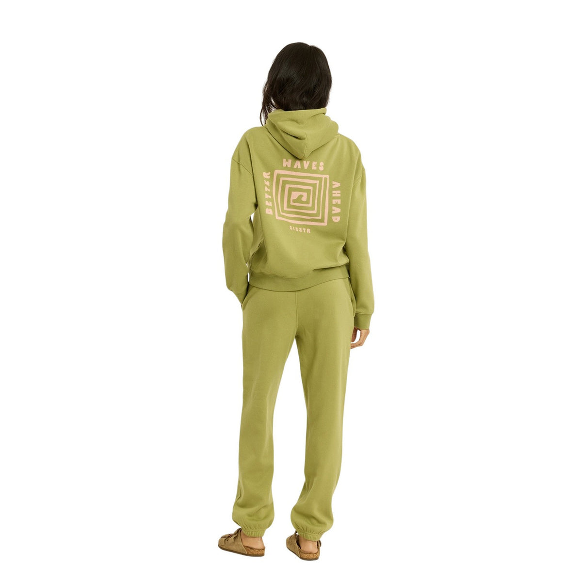 Sisstr | Women Surf Check Fleece Hoodie