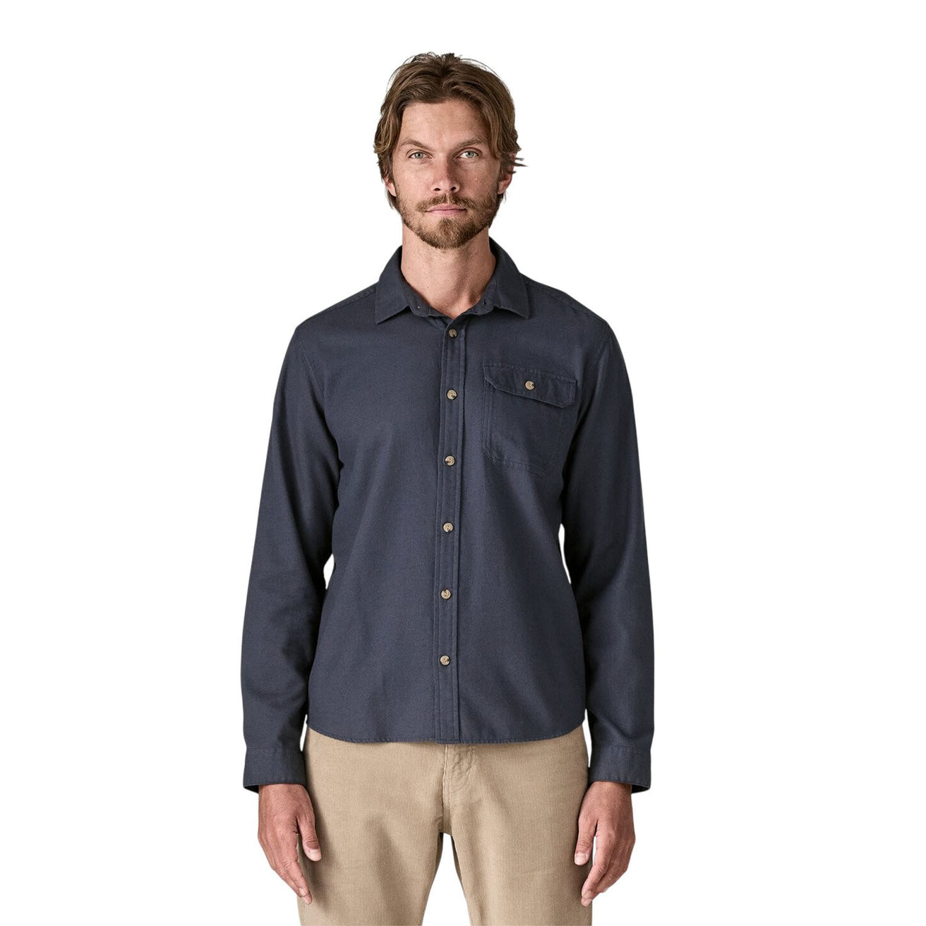 Patagonia | Men's Long-Sleeved Lightweight Fjord Flannel Shirt