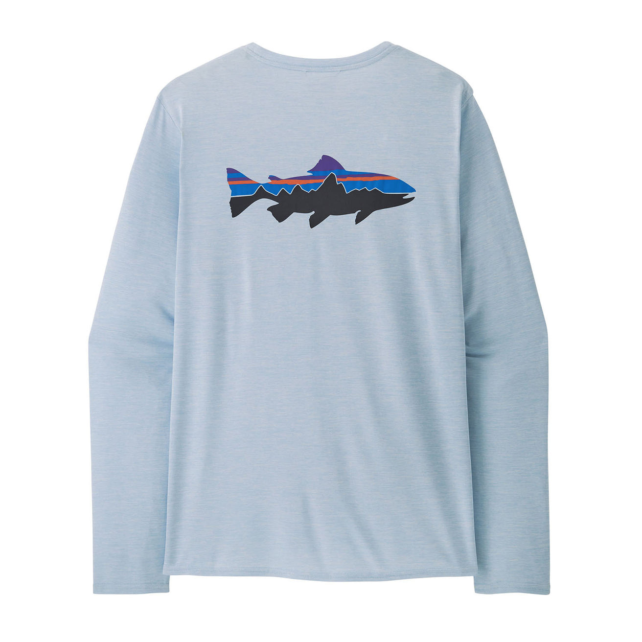 Patagonia | Men's Long-Sleeved Capilene® Cool Daily Graphic Shirt - Waters