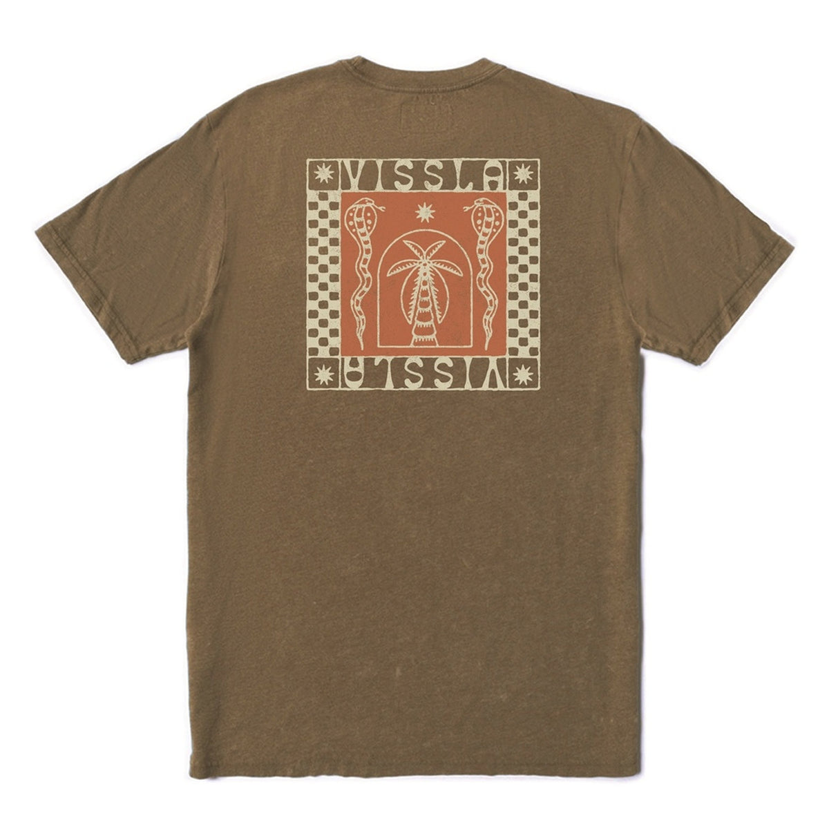 Vissla | T-Shirt à Manches Courtes Homme Serpents Cosmic Wash