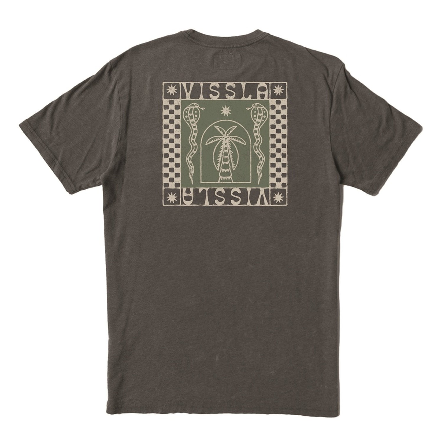 Vissla | T-Shirt à Manches Courtes Homme Serpents Cosmic Wash