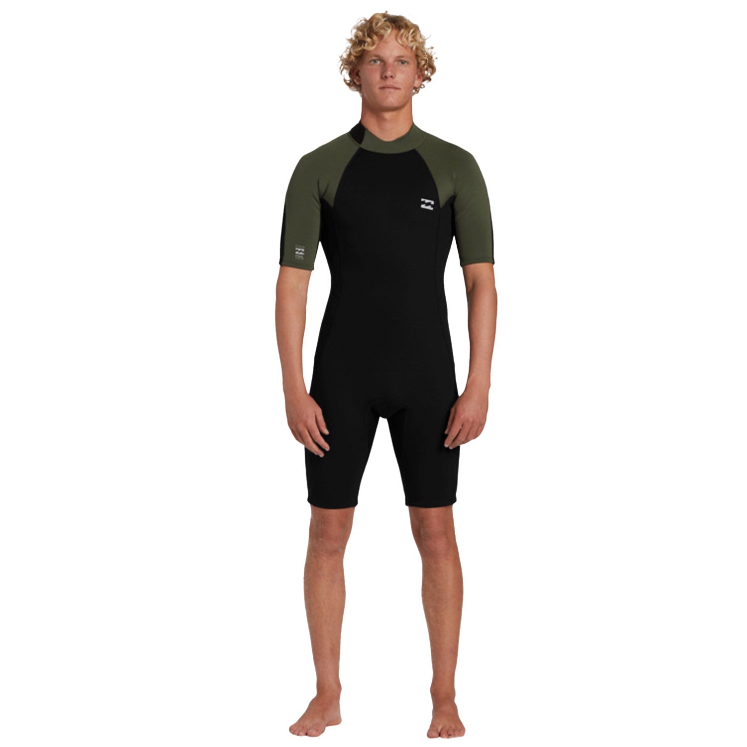 Billabong | Men Foil Back Zip Short Sleeves Shorty - 2/2mm