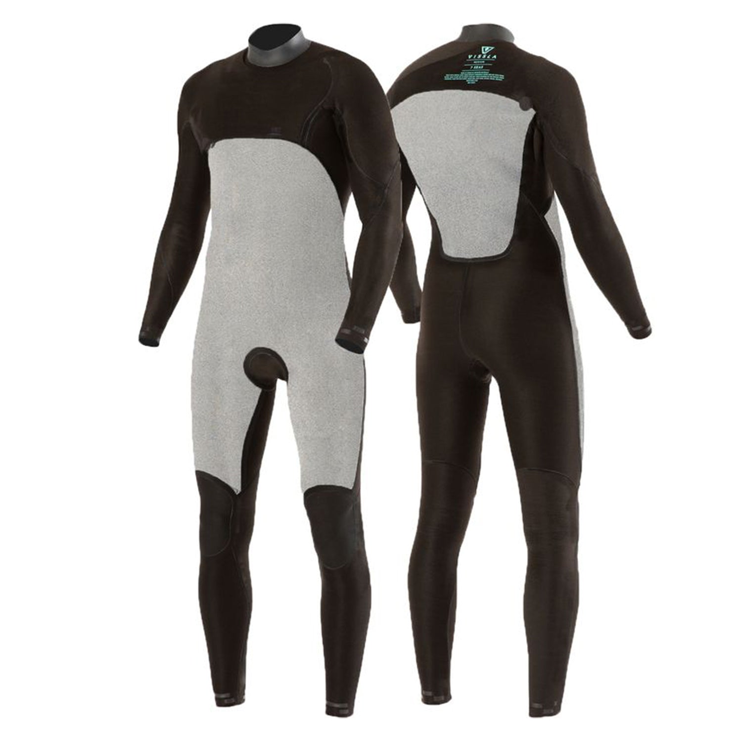 Vissla | Men 7 Seas Comp Chest Zip Full Wetsuit - 4/3 mm