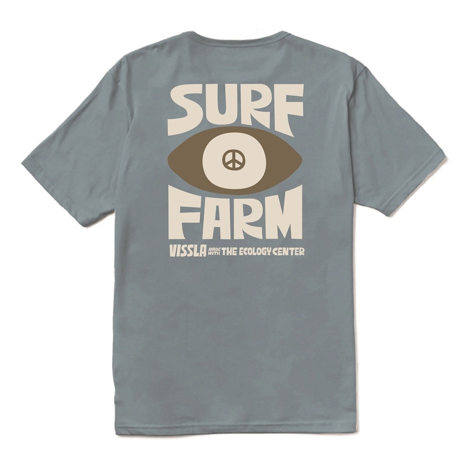 Vissla | T-Shirt à Manches Courtes Homme Tec Surf Farm Organic