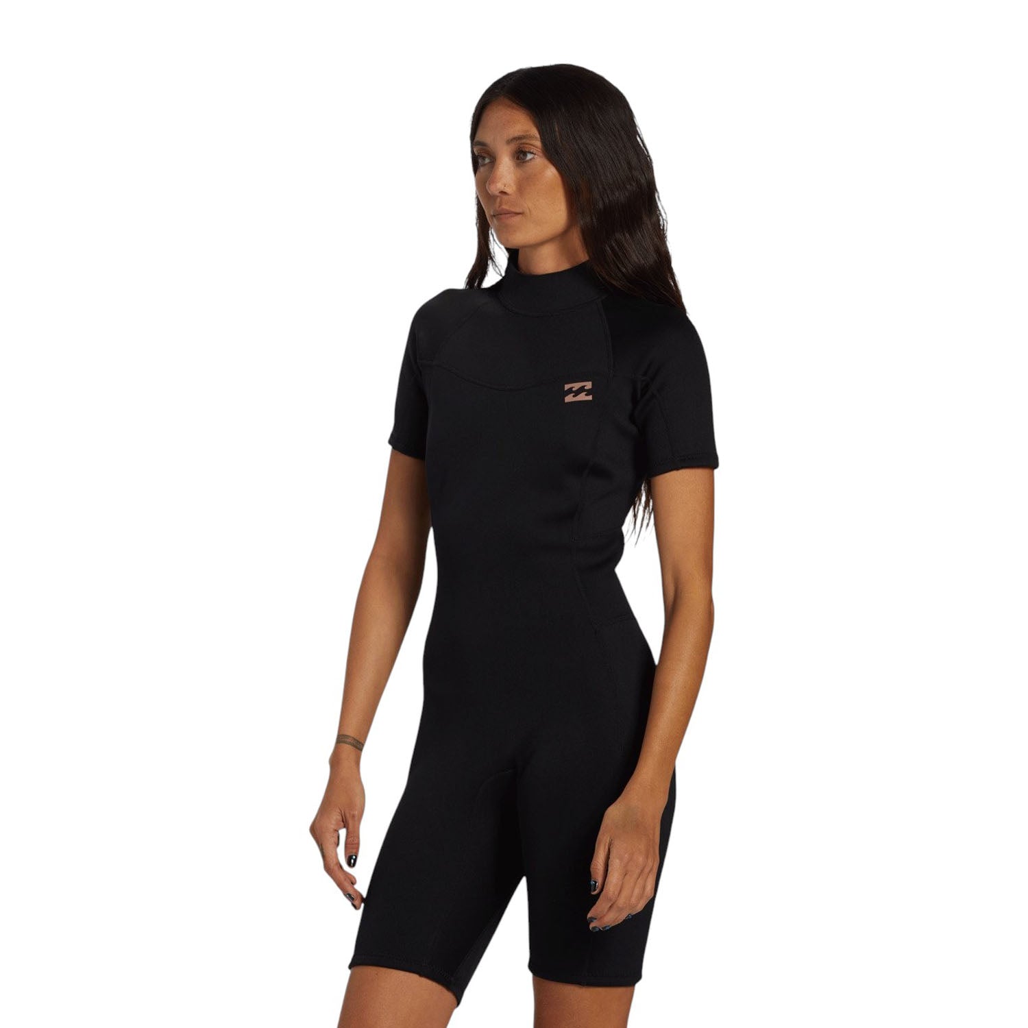 Billabong | Women Foil Front Zip Short Sleeves Shorty - 2/2mm