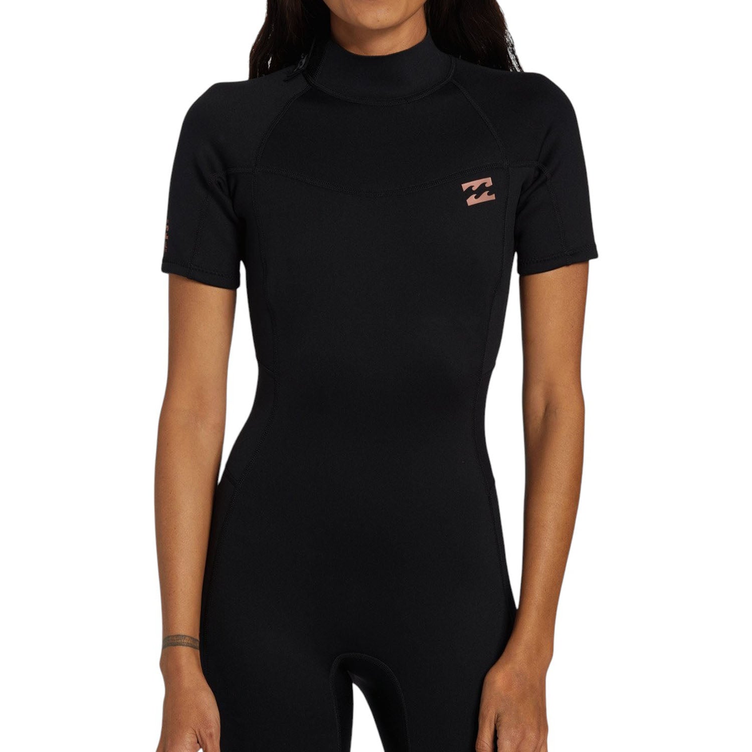 Billabong | Women Foil Front Zip Short Sleeves Shorty - 2/2mm