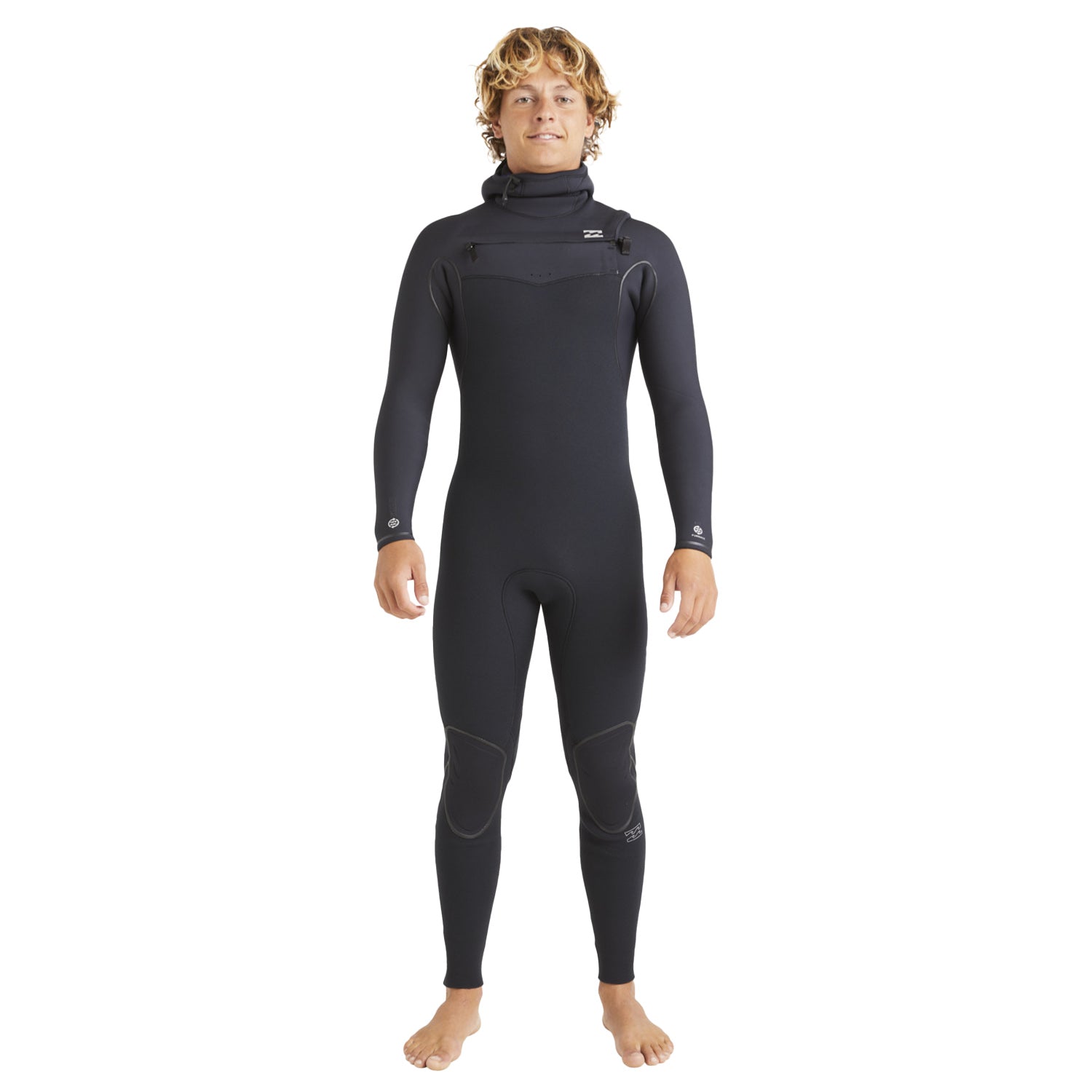 Billabong | Men Furnace Natural Front Zip Hooded Full Wetsuit - 5/4mm