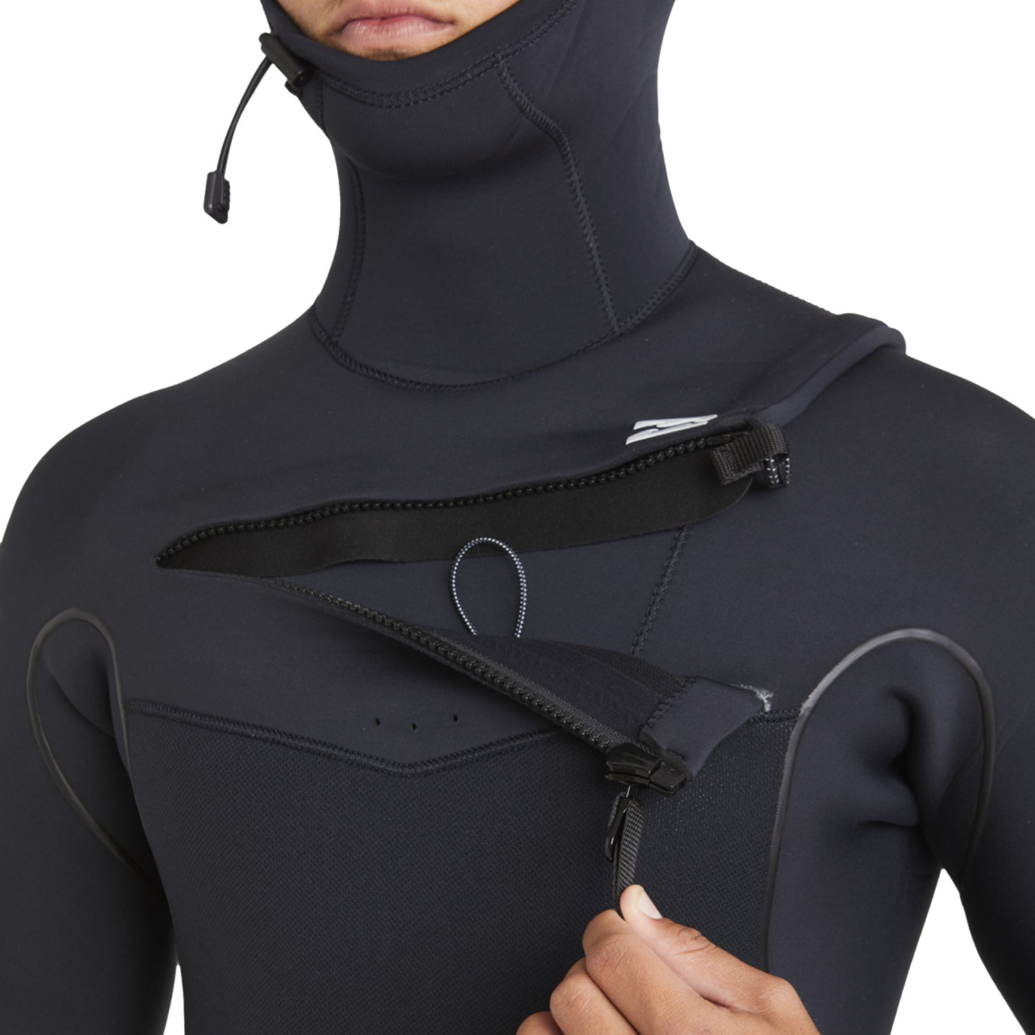 Billabong | Men Furnace Natural Front Zip Hooded Full Wetsuit - 5/4mm