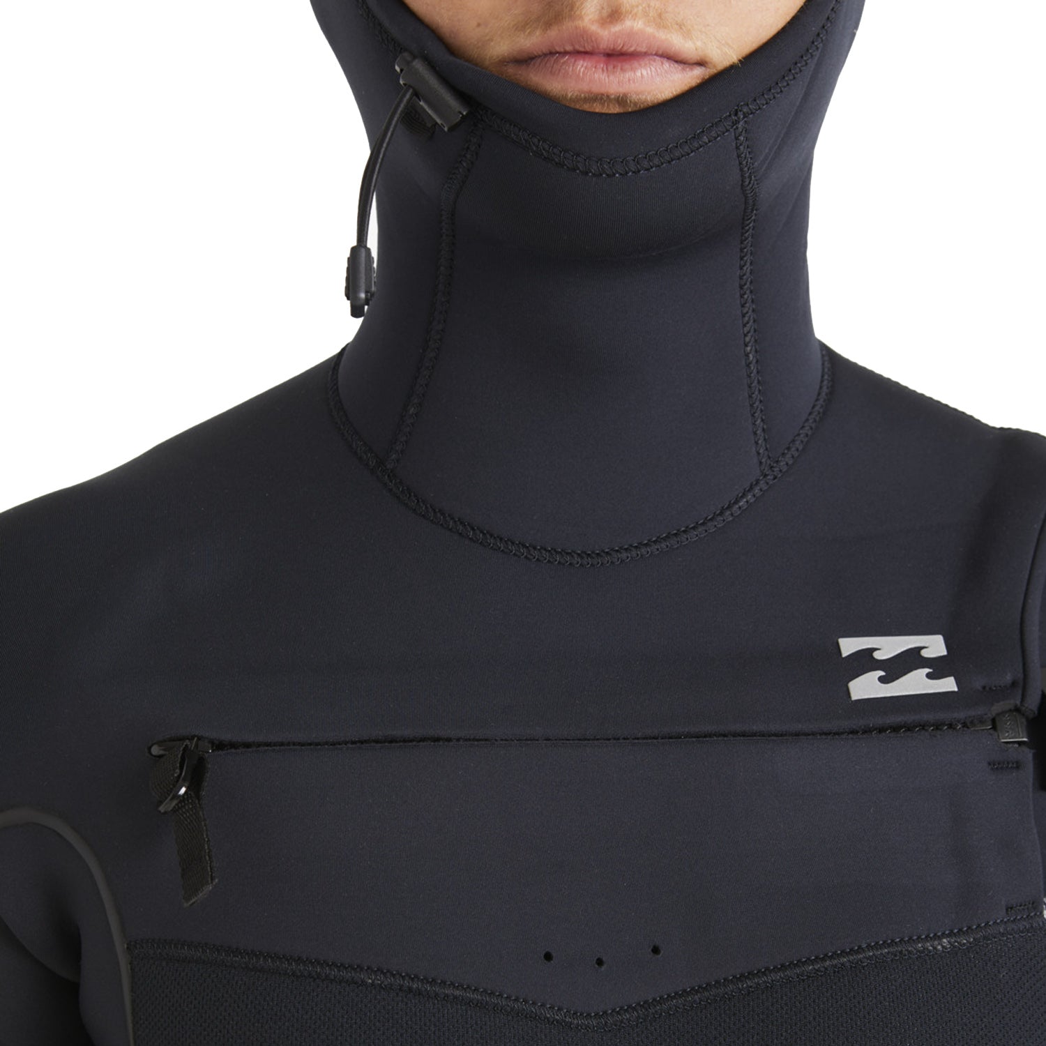 Billabong | Men Furnace Natural Front Zip Hooded Full Wetsuit - 5/4mm