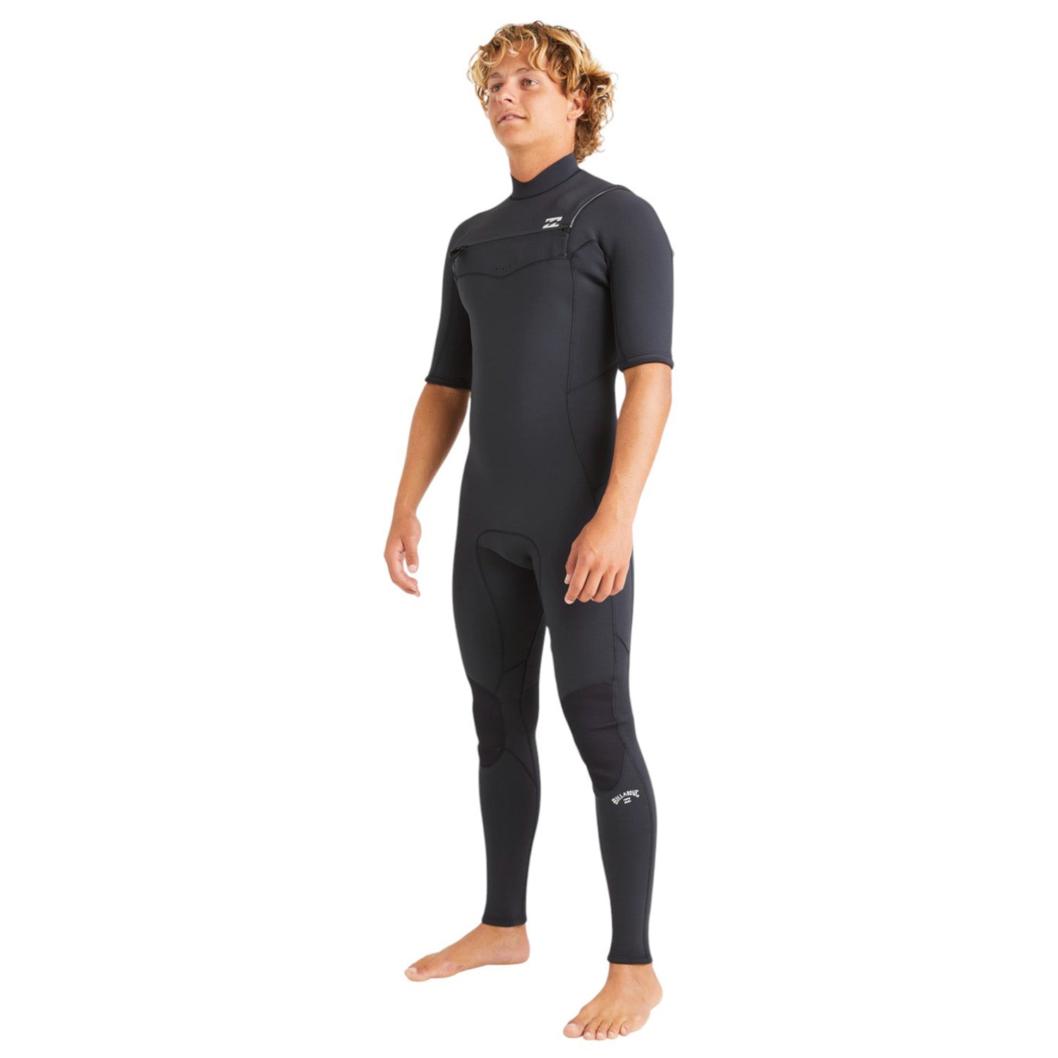Billabong | Men Absolute Natural Front Zip Short Sleeves Shorty - 2/2mm