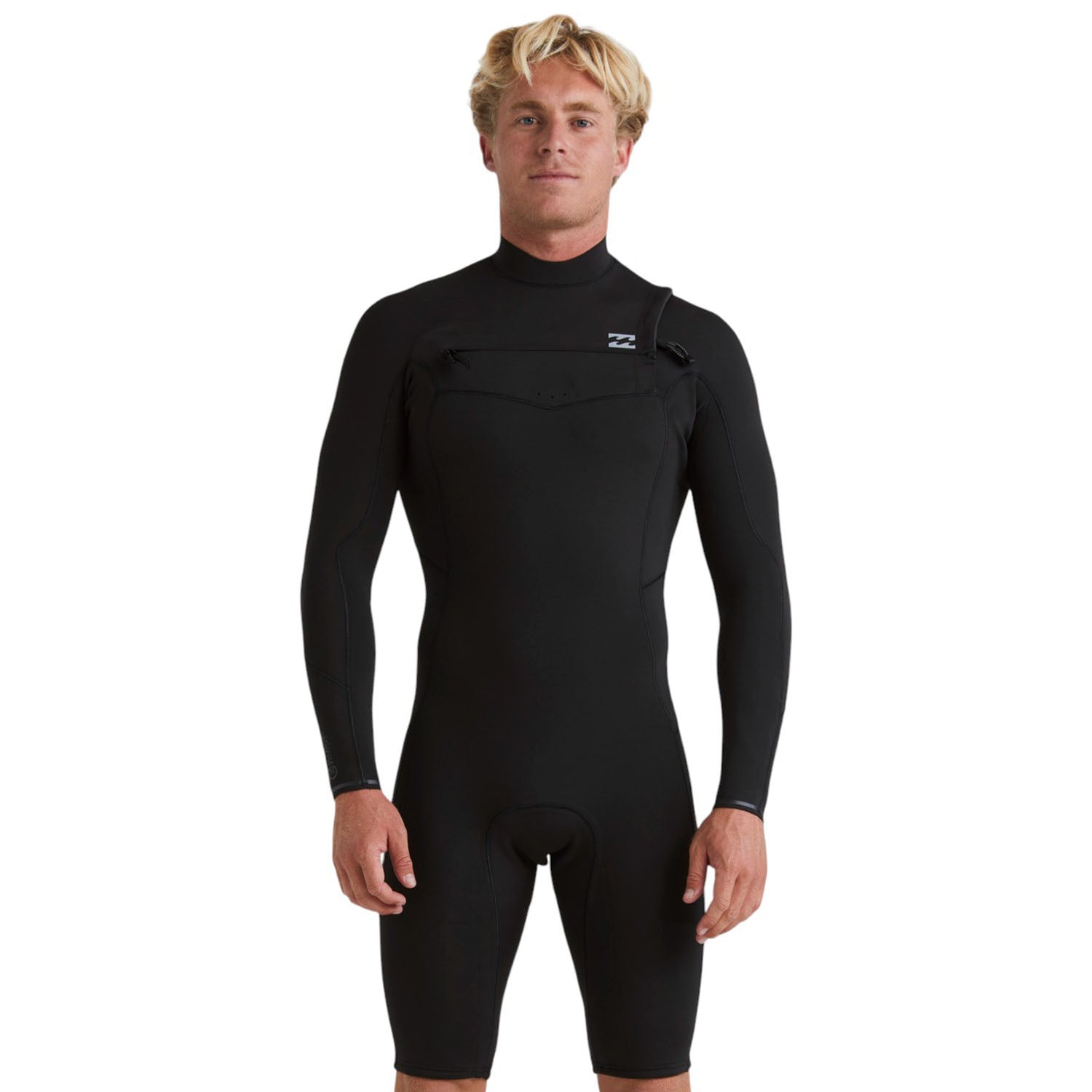 Billabong | Men Revolution Natural Front Zip Long Sleeves Shorty - 2/2mm