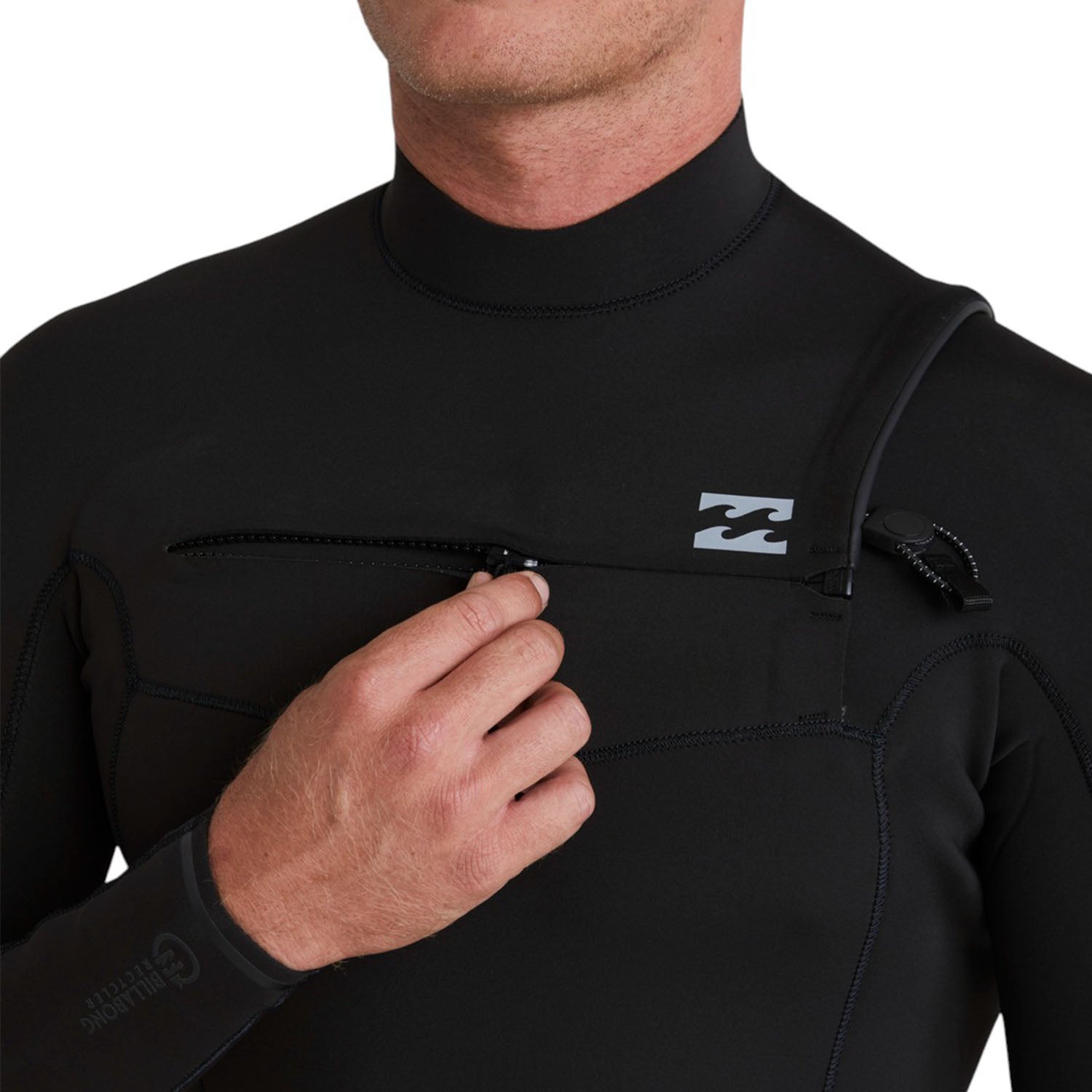 Billabong | Men Revolution Natural Front Zip Long Sleeves Shorty - 2/2mm