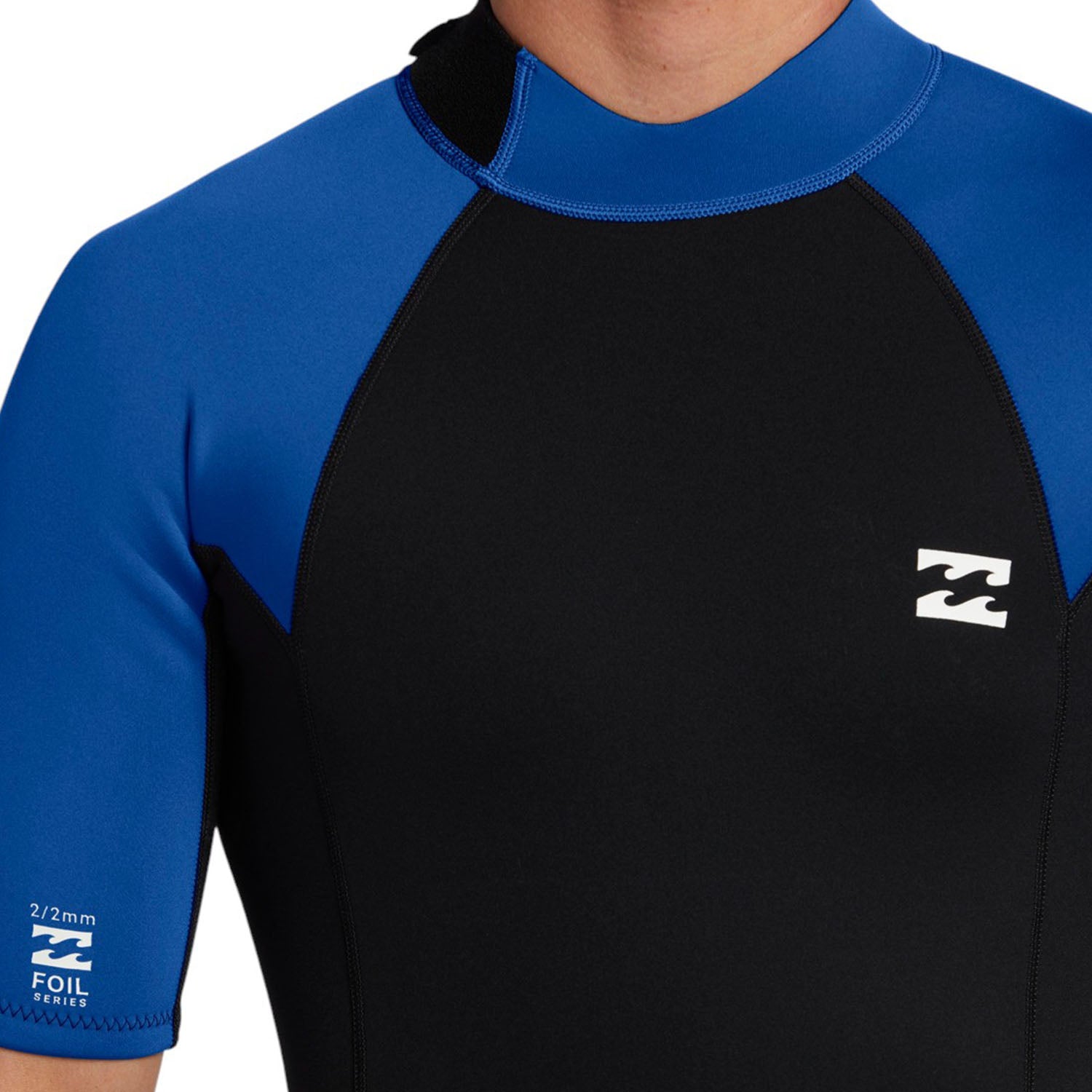 Billabong | Men Foil Back Zip Short Sleeves Shorty - 2/2mm
