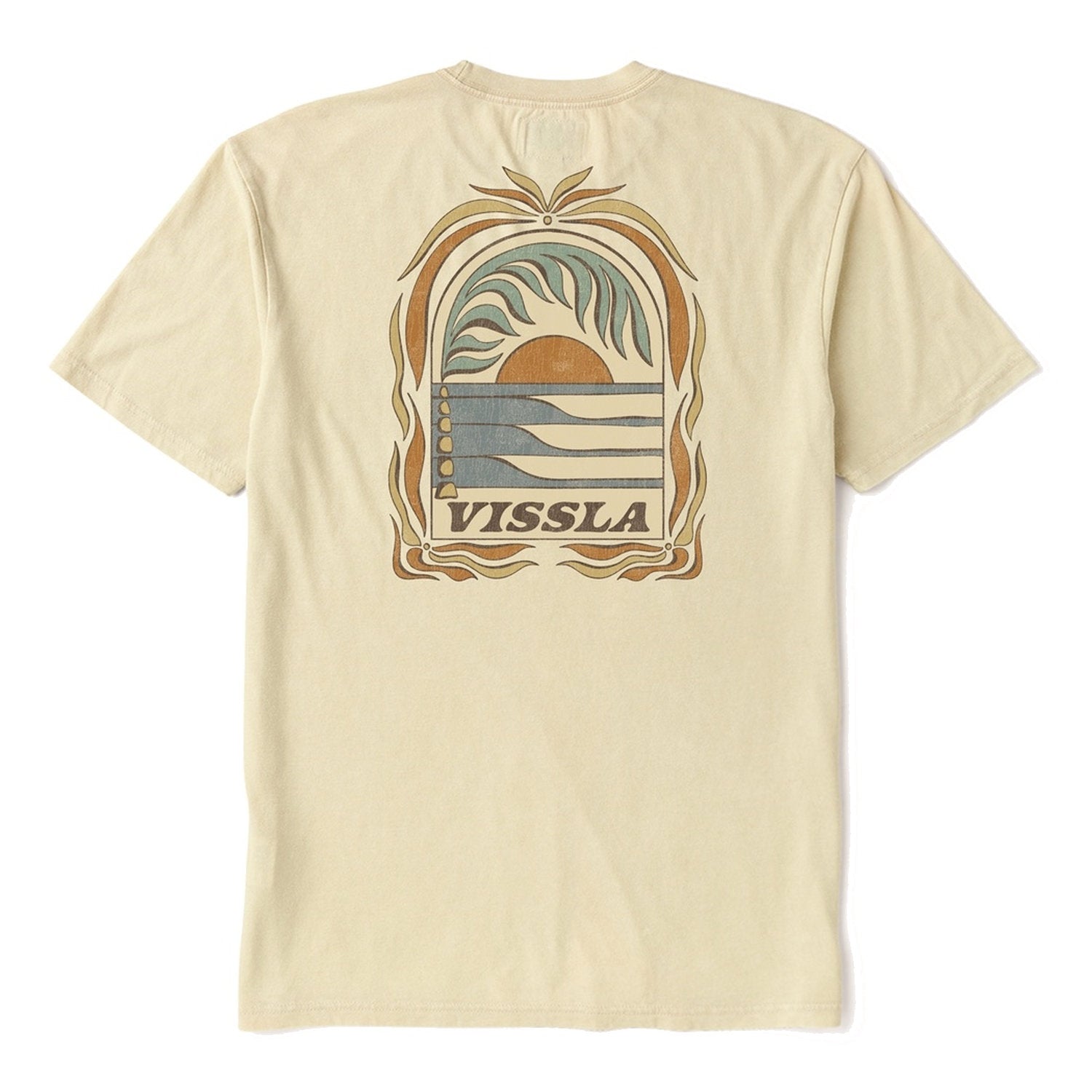 Vissla | T-Shirt à Manches Courtes Garçon Canopy Cosmic Wash